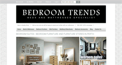 Desktop Screenshot of bedroomtrends.com.au