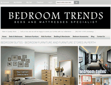 Tablet Screenshot of bedroomtrends.com.au